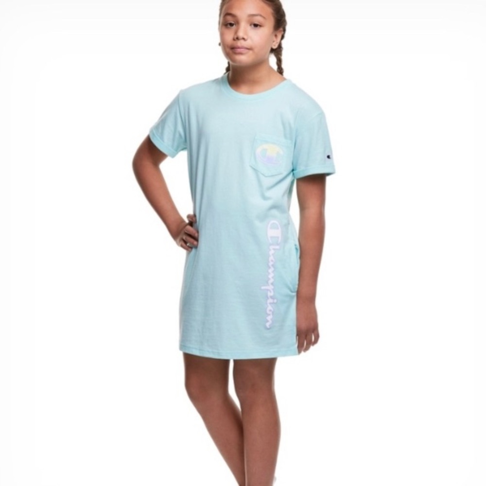 Girls pocket T-shirt dress by Champion